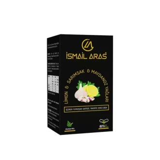 İsmail Aras Limon Sarımsak Maydanoz 60 Kapsül